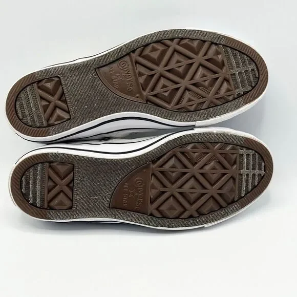 Converse All Star Slip On Low Lace Up White Sneakers - US Women’s 6 / EU 36.5 - Picture 13 of 14